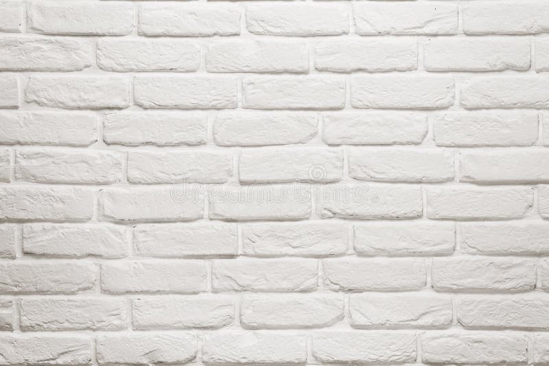 Muro di mattoni bianco vuoto immagine stock libera da diritti