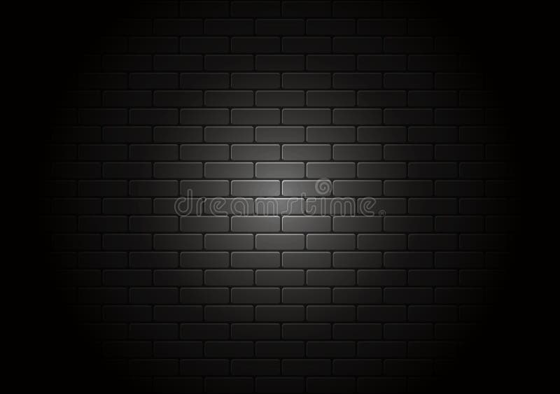 Muro di mattoni nero royalty illustrazione gratis