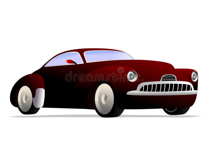 Muscle car vector illustration Muscle car vector illustration