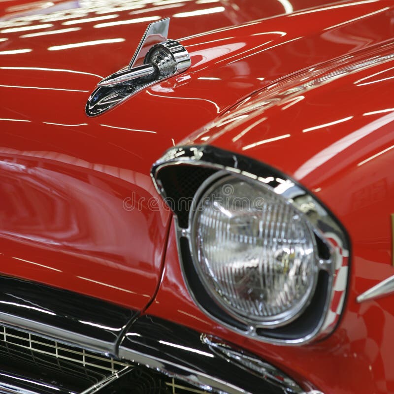 American Mucle car red hotrod. Body cam stock images, royalty-free photos and pictures