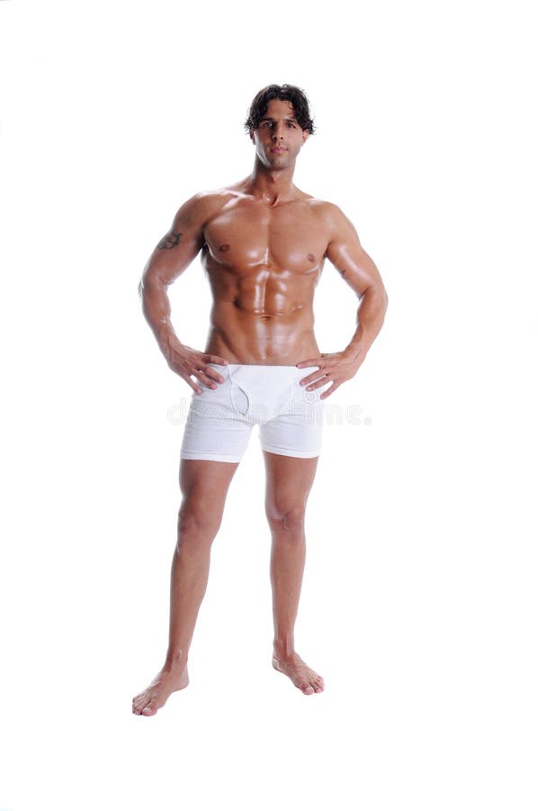 Muscle Man In Boxer Briefs