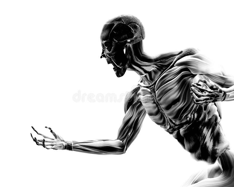 Muscoli sul corpo umano 17 royalty illustrazione gratis Muscoli sul corpo umano 17 royalty illustrazione gratis