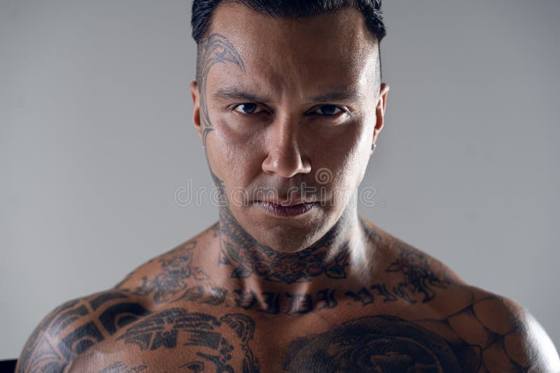 Sexy Tattooed Men Shirtless Stock Photos - Free & Royalty-Free Stock Photos  from Dreamstime