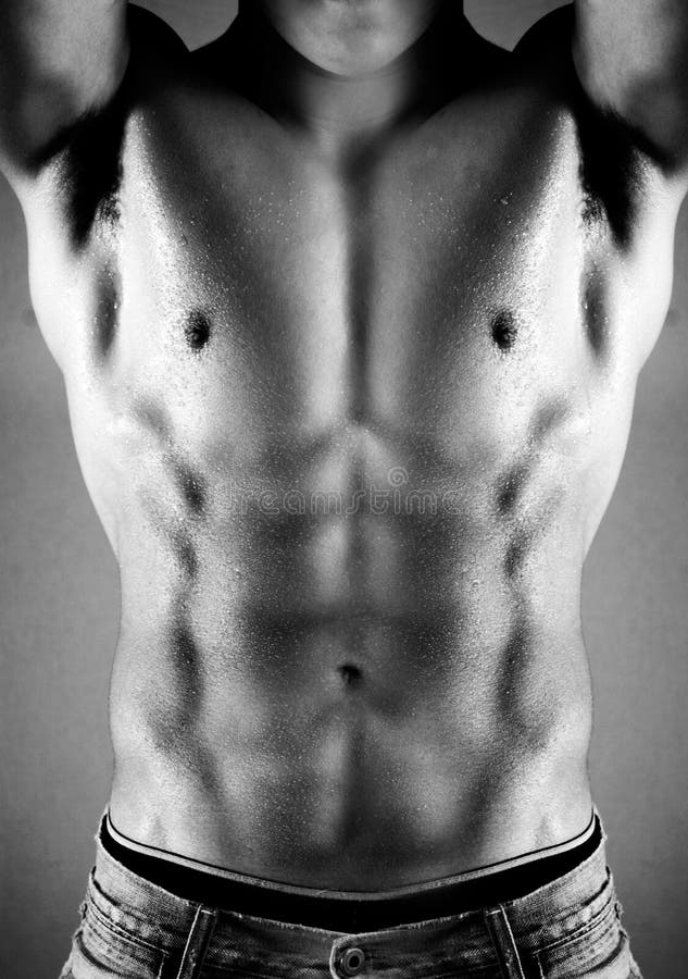 Naked guy stock image. Image of figure, sport, chest 