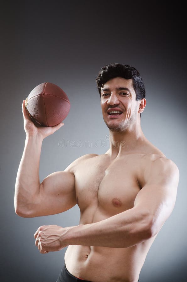 Male Nude American Football Stock Photos - Free & Royalty-Free Stock