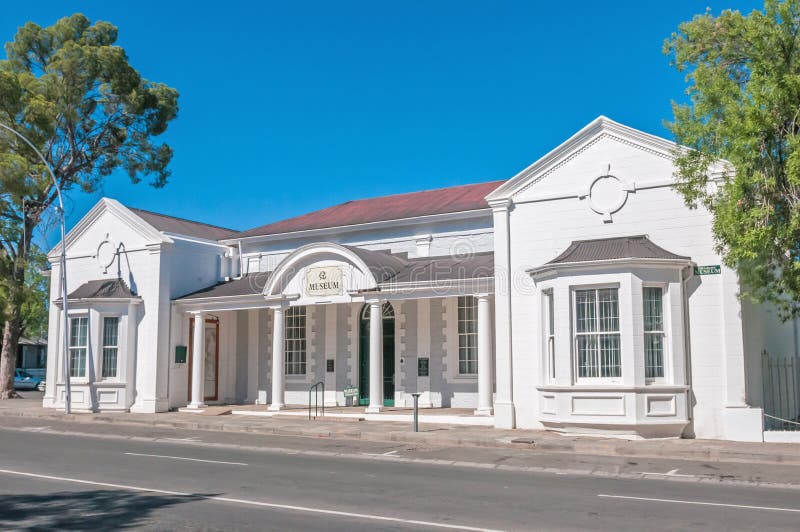 Museet i Graaff Reinet, Sydafrika arkivbild Museet i Graaff Reinet, Sydafrika arkivbild
