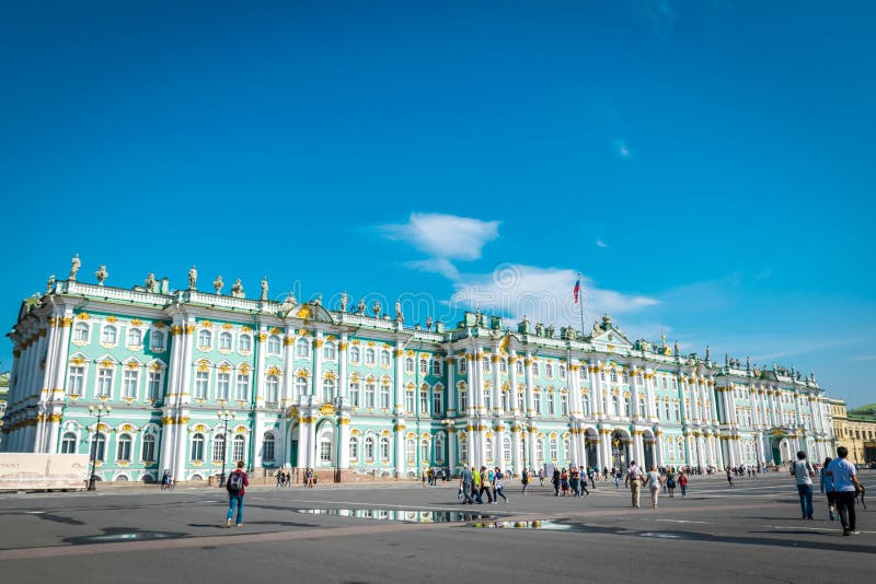 Museo de ermita del palacio del invierno en St Petersburg, Rusia fotografía de archivo libre de regalías Museo de ermita del palacio del invierno en St Petersburg, Rusia fotografía de archivo libre de regalías