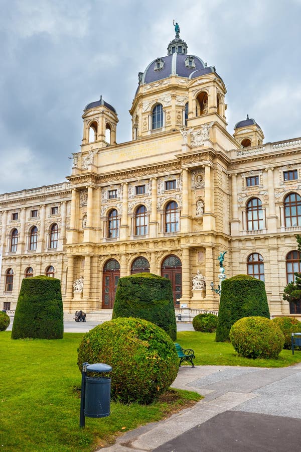 Museo De La Historia Natural En Viena, Austria Imagen de archivo