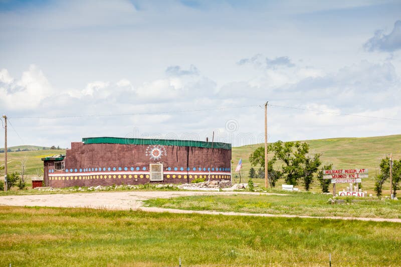 Holocaust Museum at Wounded Knee, South Dakota, USA. Holocaust Museum at Wounded Knee, South Dakota, USA