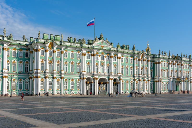 Museo dell'Ermitage del palazzo di inverno, St Petersburg, Russia immagini stock Museo dell'Ermitage del palazzo di inverno, St Petersburg, Russia immagini stock