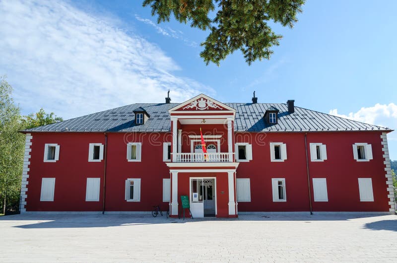 Museo Di Re Nikola In Cetinje, Montenegro Fotografia Stock Editoriale - Immagine di entrata, bandierina: 71398918