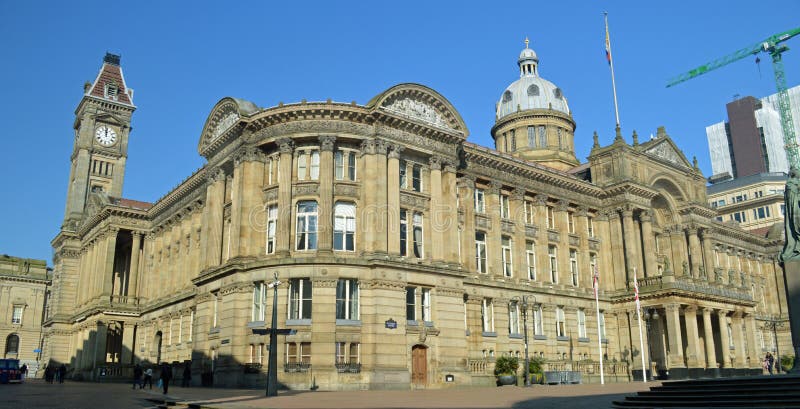 Museo e sala del consiglio di Birmingham fotografia stock libera da diritti Museo e sala del consiglio di Birmingham fotografia stock libera da diritti