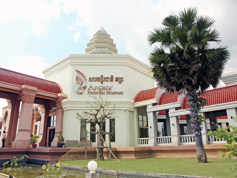 Museo Nacional de Angkor imágenes de archivo libres de regalías Museo Nacional de Angkor imágenes de archivo libres de regalías