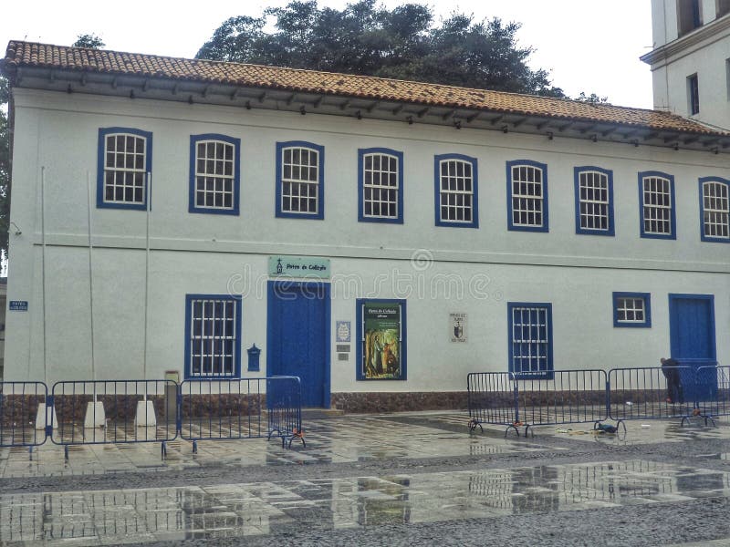 Museo Pateo Do Colegio De Sao Paulo Brail. Imagen de archivo editorial