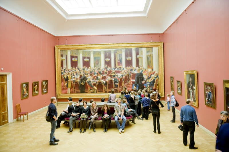 Museo ruso en St Petersburg imagen de archivo libre de regalías Museo ruso en St Petersburg imagen de archivo libre de regalías