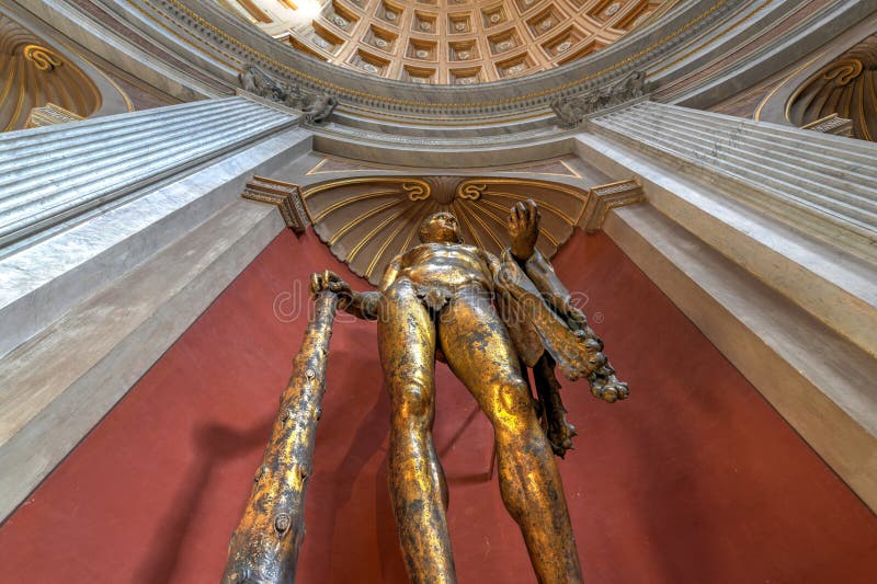 Museu do Vaticano - Cidade Estado do Vaticano imagens de stock Museu do Vaticano - Cidade Estado do Vaticano imagens de stock