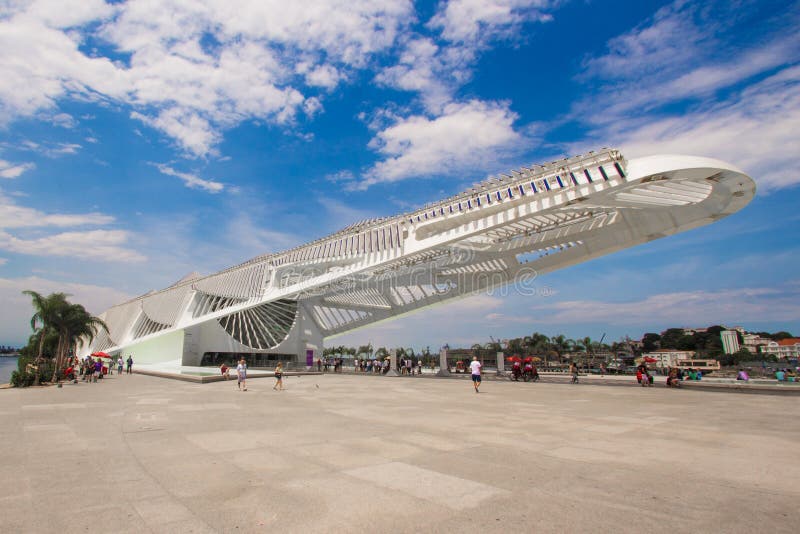 Museu font Amanha Rio de Janeiro images libres de droits Museu font Amanha Rio de Janeiro images libres de droits