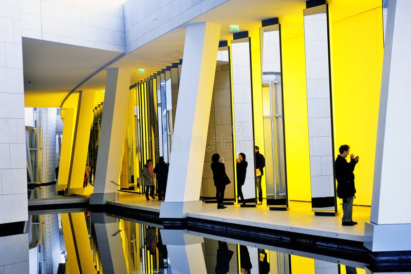 Letters VL on the Building of Louis Vuitton in Paris Editorial Stock Photo  - Image of museum, colorful: 127106463