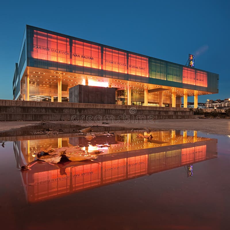 Museum of Contemporary Art in Zagreb, Croatia