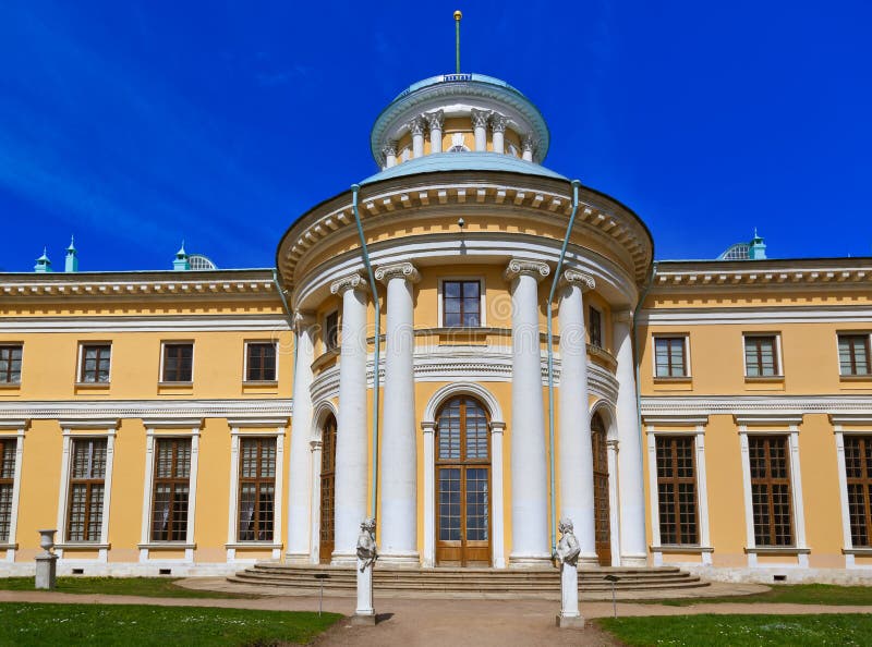 Museum-Estate Arkhangelskoye - Moscow Russia Stock Image - Image of ...
