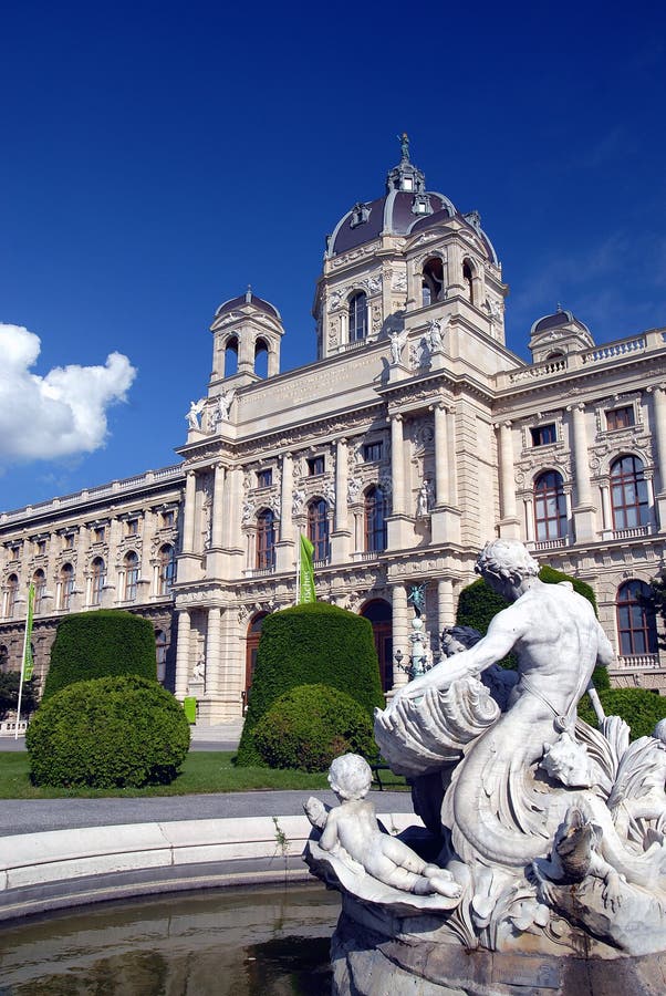 Museum of Fine Arts Vienna Stock Image Image of austria, historical
