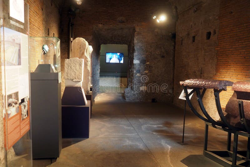 The Museum of Imperial Forums in Rome, Italy