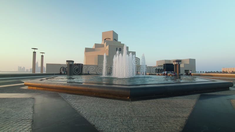 Museum of Islamic Art Doha, Qatar Exterior Shot at Sunset Showing ...