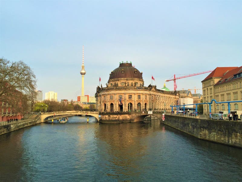Museum Island Berlin, Germany, daytime view royalty free stock photography