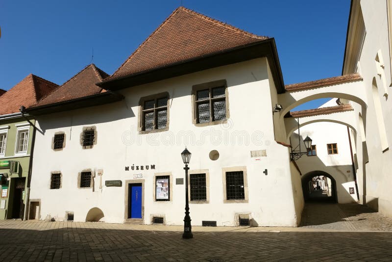 Museum in Košice lizenzfreies stockbild