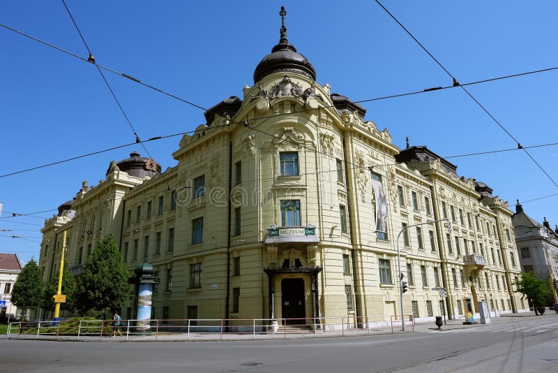 Museum in Košice lizenzfreie stockfotos