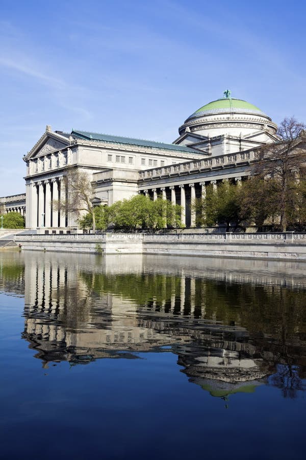 Museum of Science and Industry Stock Photo Image of city, blue 3061984