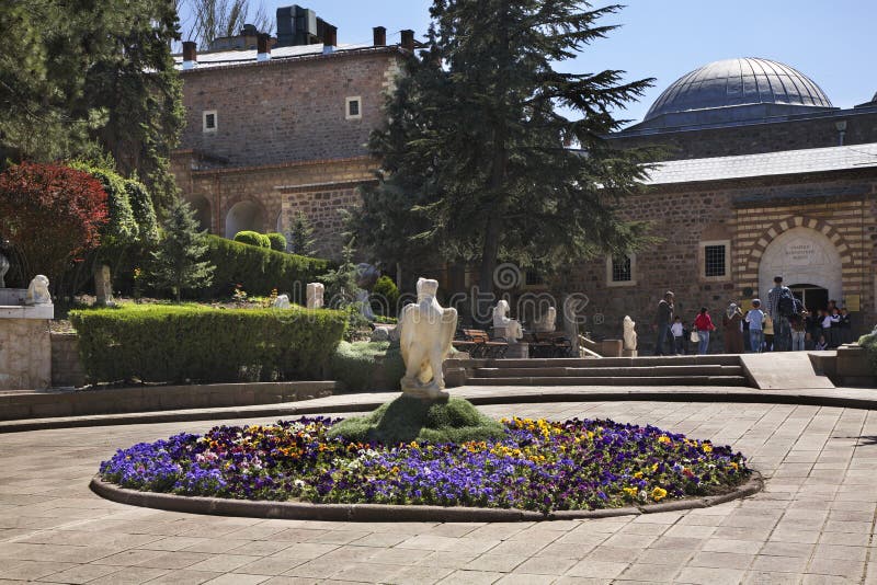 Museum van Anatolische Beschavingen in Ankara Turkije royalty-vrije stock afbeelding Museum van Anatolische Beschavingen in Ankara Turkije royalty-vrije stock afbeelding