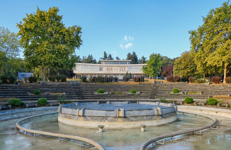 The Museum Of Yugoslavia, With Josip Broz Tito`s Grave Located In The ...