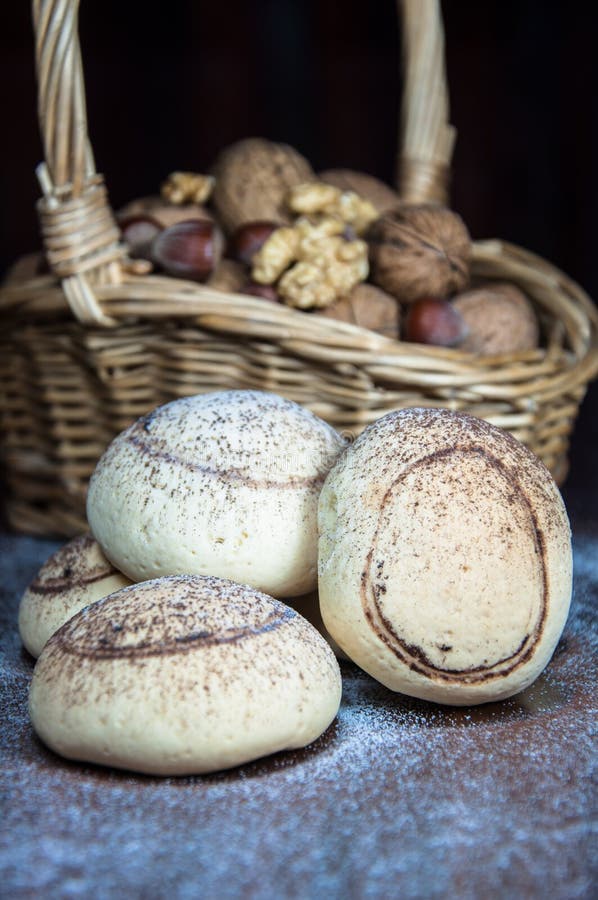 Mushroom Cookies stock image. Image of poppy, sweet, flour 65278917