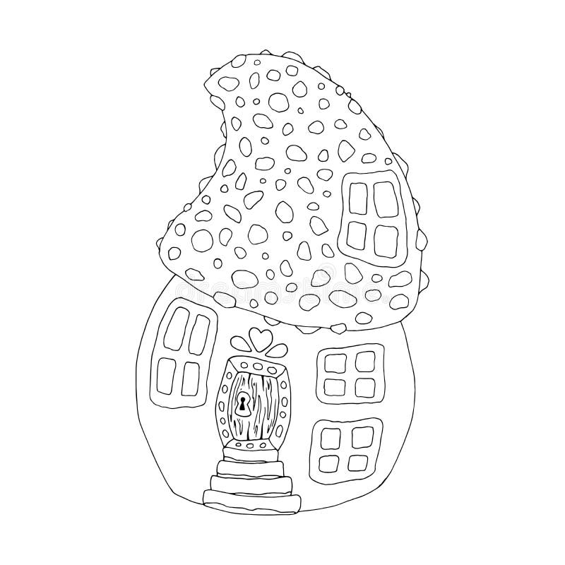 Coloring Pages | Mushroom Coloring Page for Kids