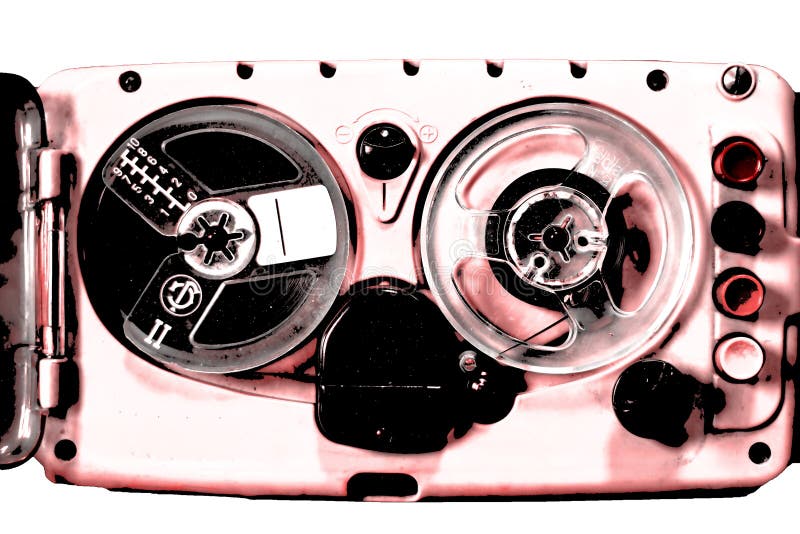 An Antique Reel Tape Recorder from the 1960s Stock Image - Image of davis,  icon: 242736879
