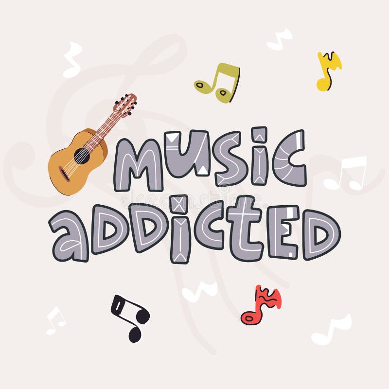 Music Addicted Stock Illustrations – 120 Music Addicted Stock  Illustrations, Vectors & Clipart - Dreamstime