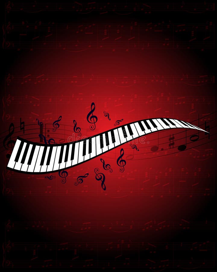 Music background stock vector. Illustration of modern 12879686