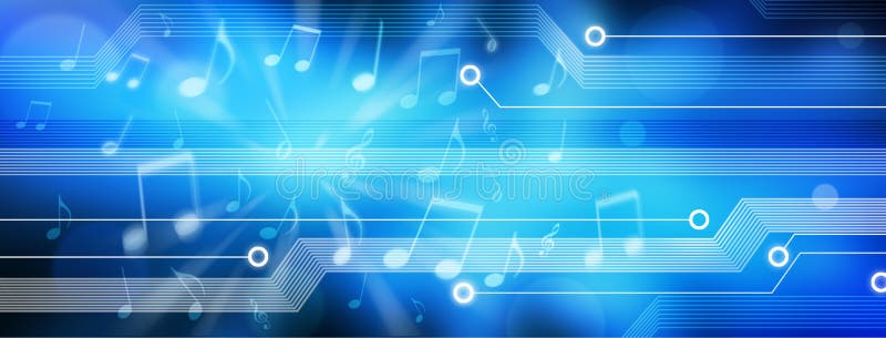 Music Background Banner stock image. Image of notes, internet - 13786355