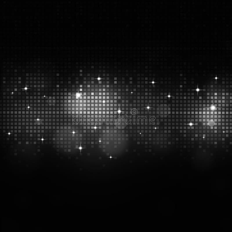 Music Black and White Equalizer Stock Illustration - Illustration of  dancing, blur: 59437632