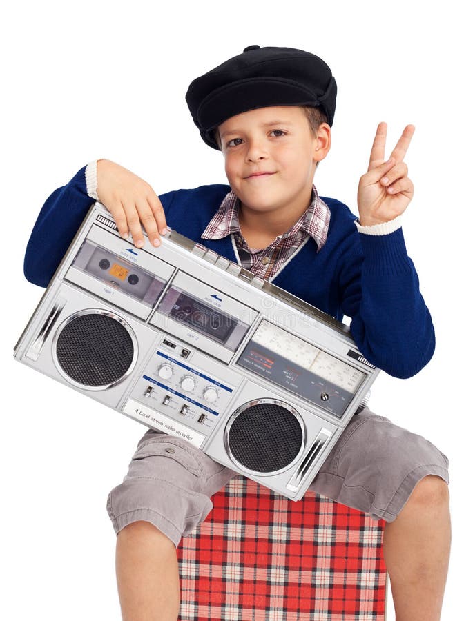 Kid His Cassette Player Stock Photos Free & RoyaltyFree Stock Photos