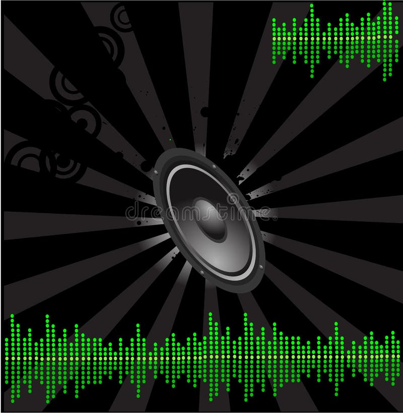 Music design background stock illustration