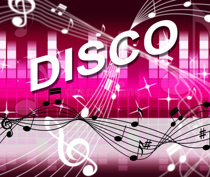 Music Disco Shows Sound Track And Audio