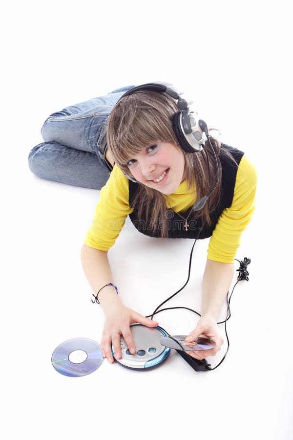 Music_girl stock images