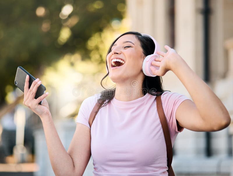 Premium Photo  City hip hop dance and an urban black woman in streetwear  dancing outside in sao paulo music dancer and a cool happy latino girl with  outdoor street style fun