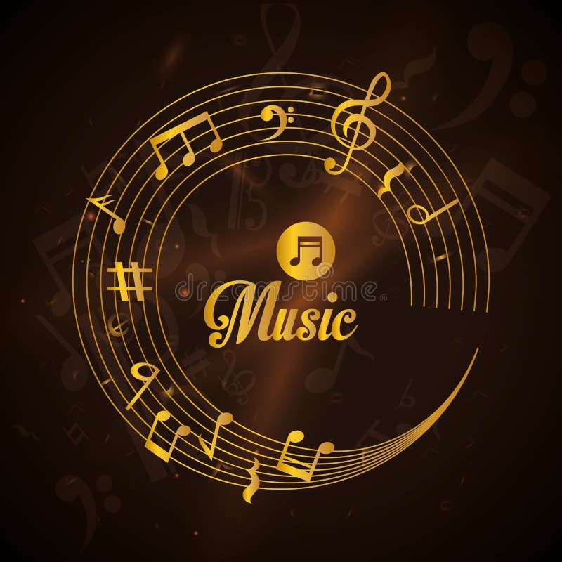 Music icons design stock vector. Illustration of style 64303780