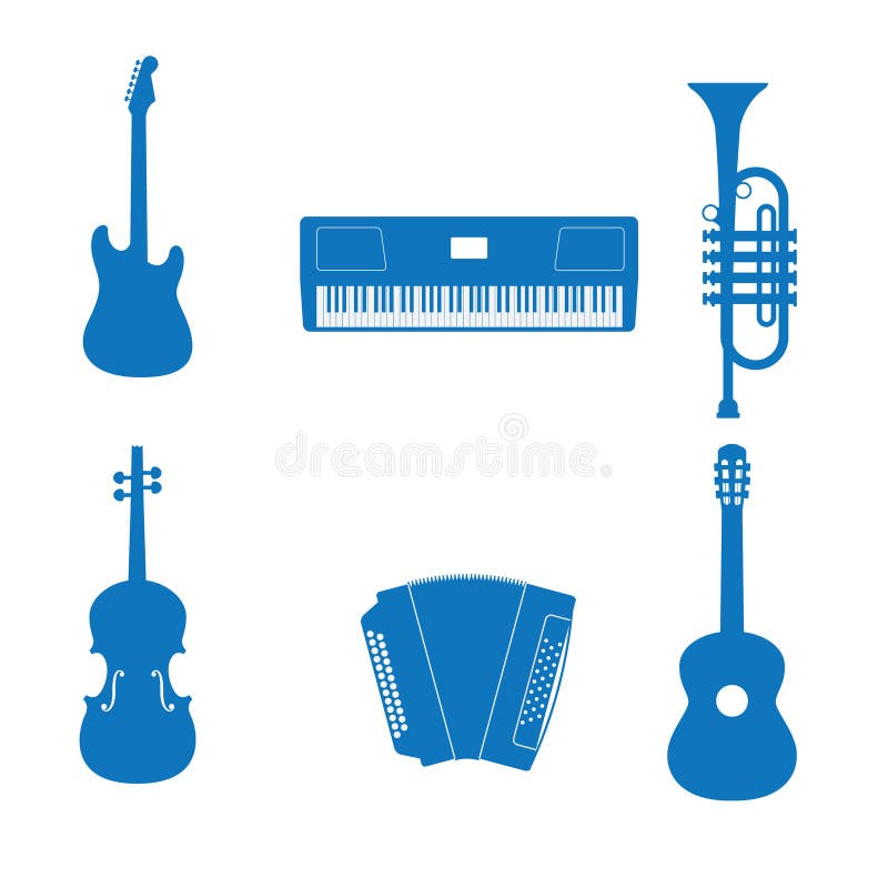 Music instrument vector illustration