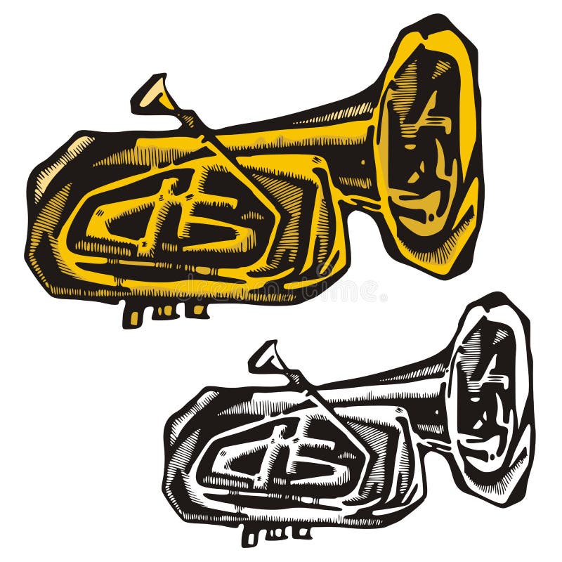 Flugelhorn Stock Illustrations 389 Flugelhorn Stock Illustrations, Vectors & Clipart Dreamstime
