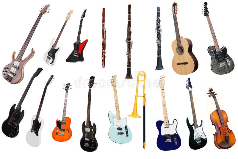 Music instruments stock images