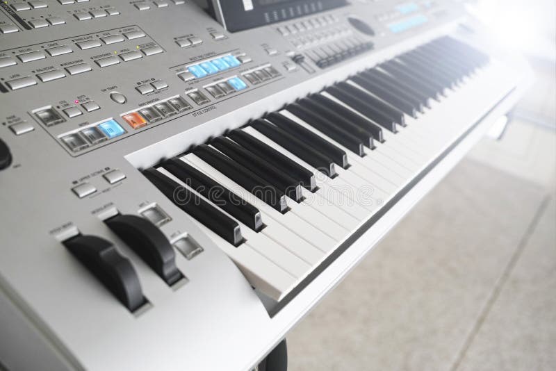 Music keyboard stock photo. Image of harmony, organ, keyboard 5407138